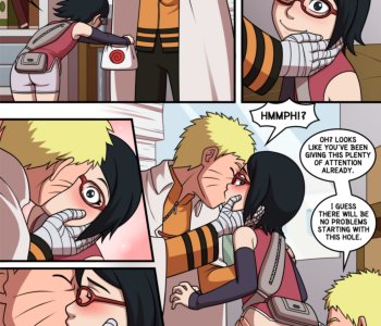 Naruto x Sarada Porn Comics