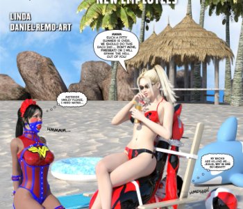 New Arkham For Superheroines Porn Comics