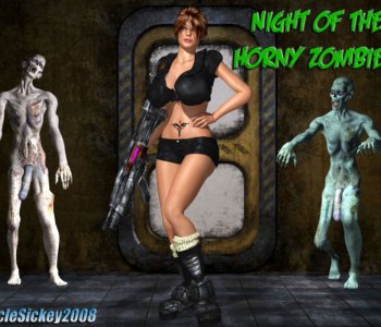 Night of the Horny Zombies Porn Comics