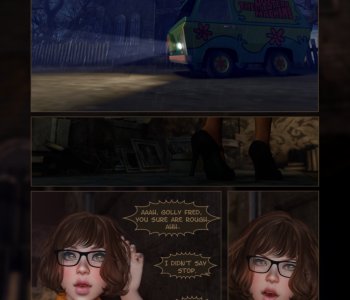 Velma Dinkley and Naughty Dog Scooby Doo Porn Comics