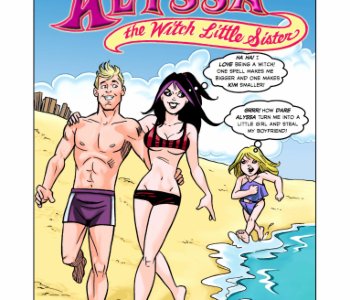 Alyssa the Witch little Sister Porn Comics