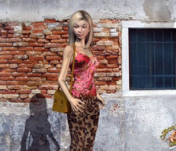 10-Bathhouse. The best place for lesbian orgy! Porn Comics