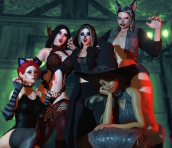 Halloween Porn Comics